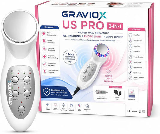 Professional Portable Ultrasound Physiotherapy Device for Pain Relief and Recovery
