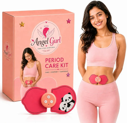 Advanced Wearable TENS Period Pain Relief Device - Rechargeable, Drug-Free, and Portable Menstrual Cramp Solution