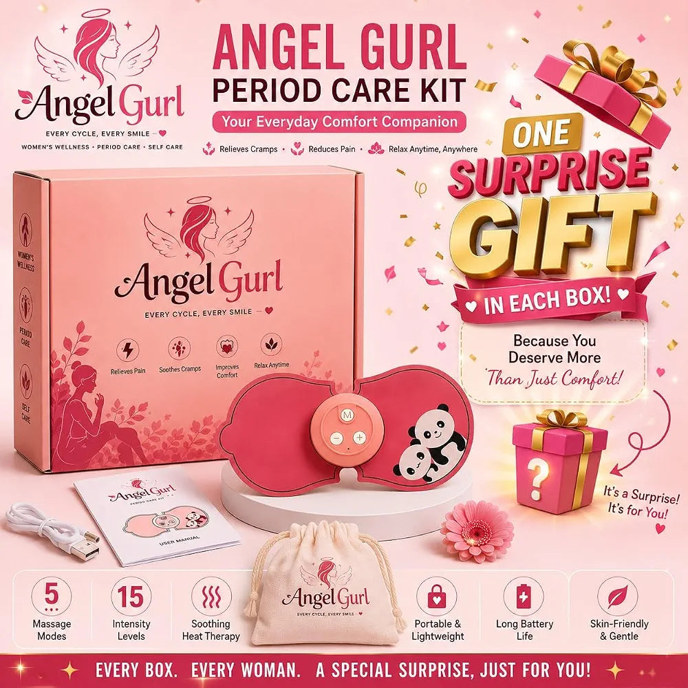 Advanced Wearable TENS Period Pain Relief Device - Rechargeable, Drug-Free, and Portable Menstrual Cramp Solution