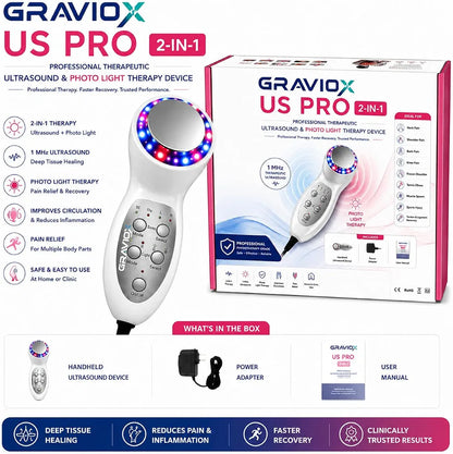 Professional Portable Ultrasound Physiotherapy Device for Pain Relief and Recovery
